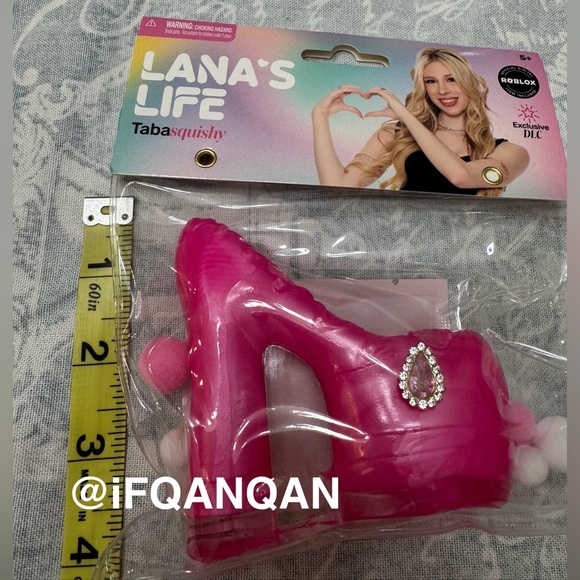 Taba squishy Lana's Life Pink Squishy Toy - Picture 2 of 6